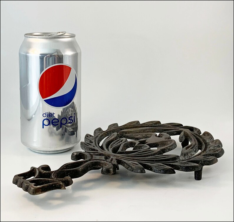 Vintage Cast Iron Eagle Trivet Etsy