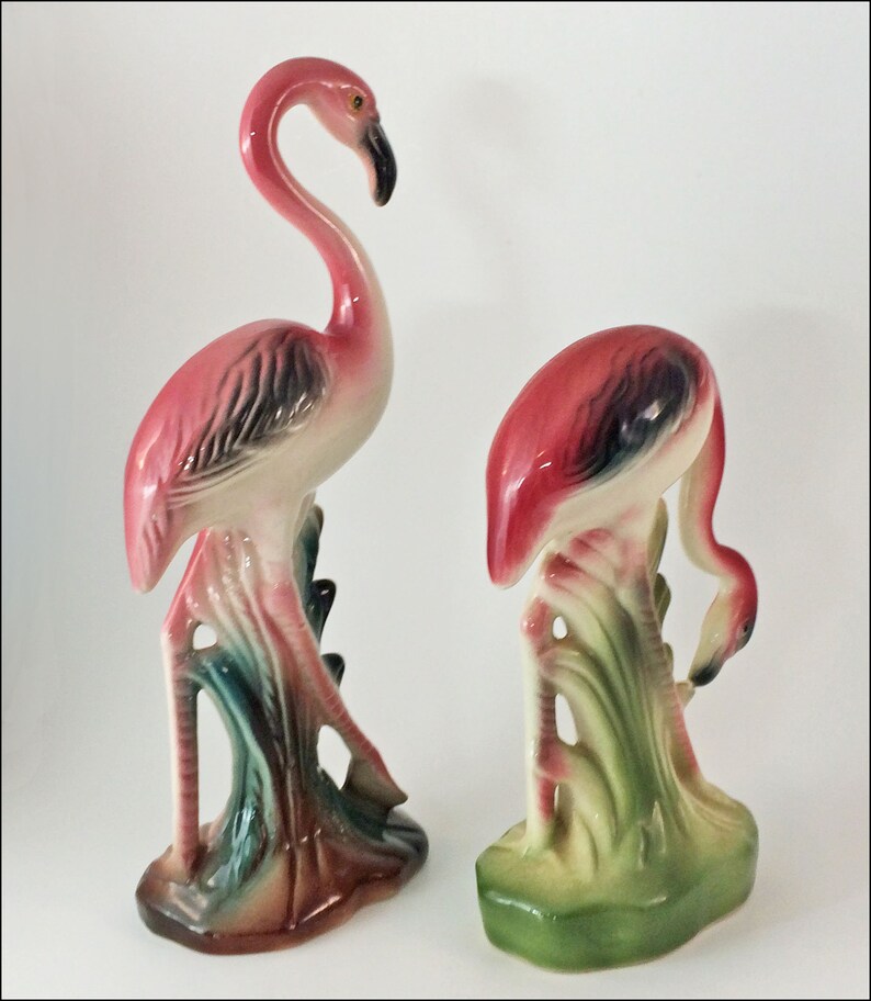 resin flamingo figurines