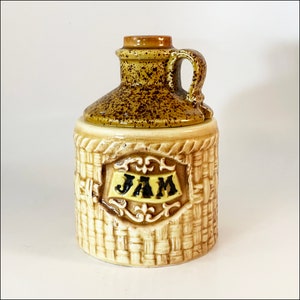 Vintage Lefton Lidded Jam Jar