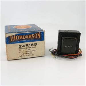 Vintage Power Transformer Thordarson 24R168