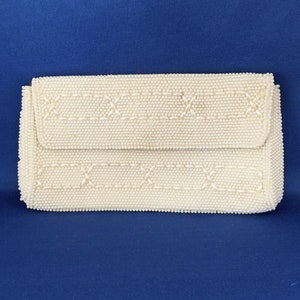 Faux Pearl Vintage Evening Clutch AS IS
