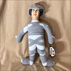 Three Stooges Vintage Doll Larry Halloween Mummy 15”