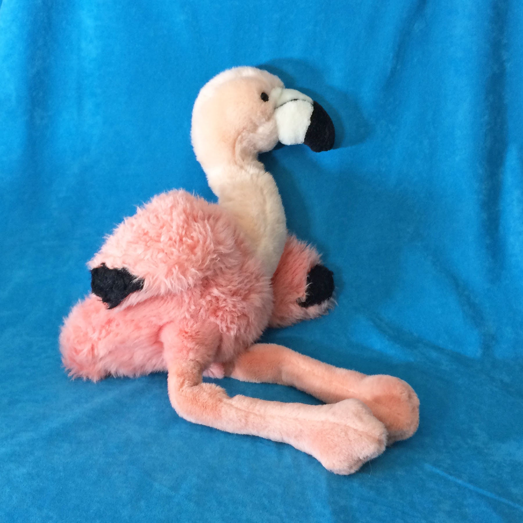 large plush flamingo