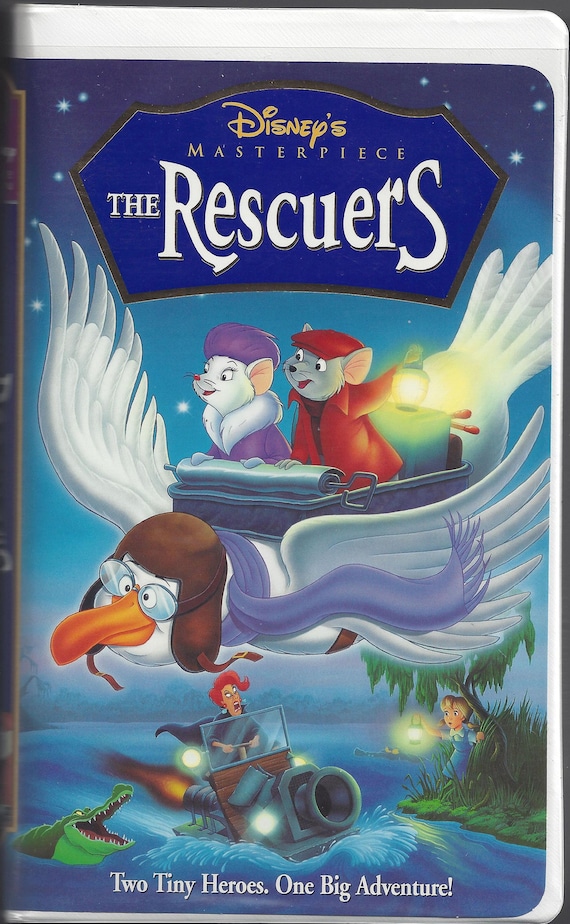 The Rescuers 1998 VHS Disney Masterpiece Collection - Etsy