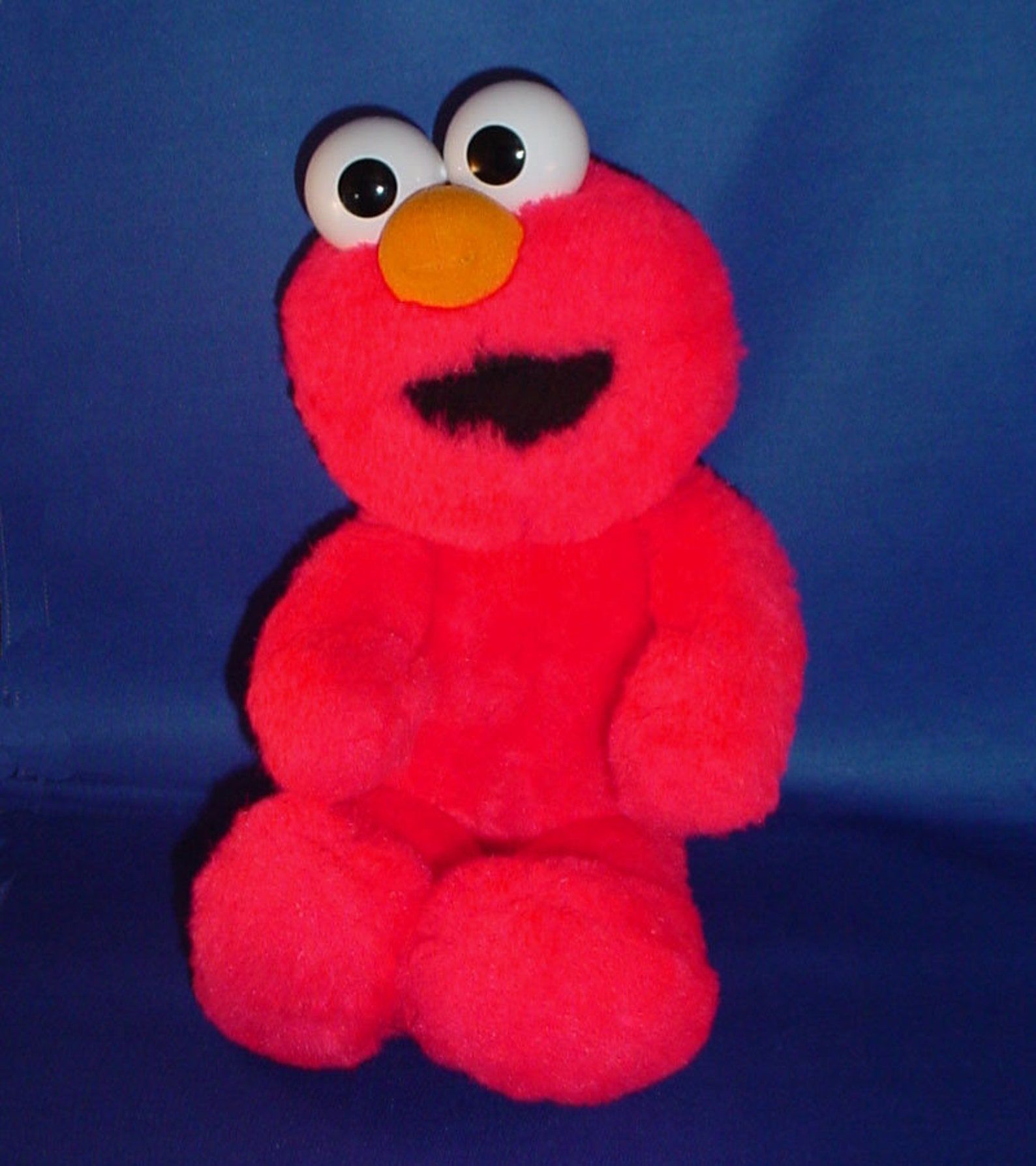 Vintage Sesame Street plush Elmo Stuffed Animal 16 Etsy