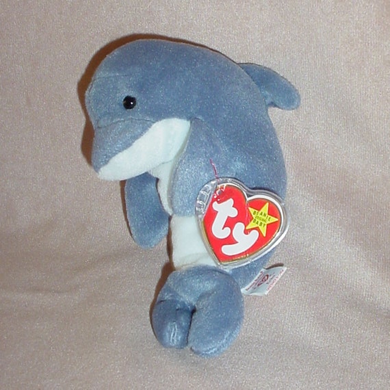 dolphin beanie baby