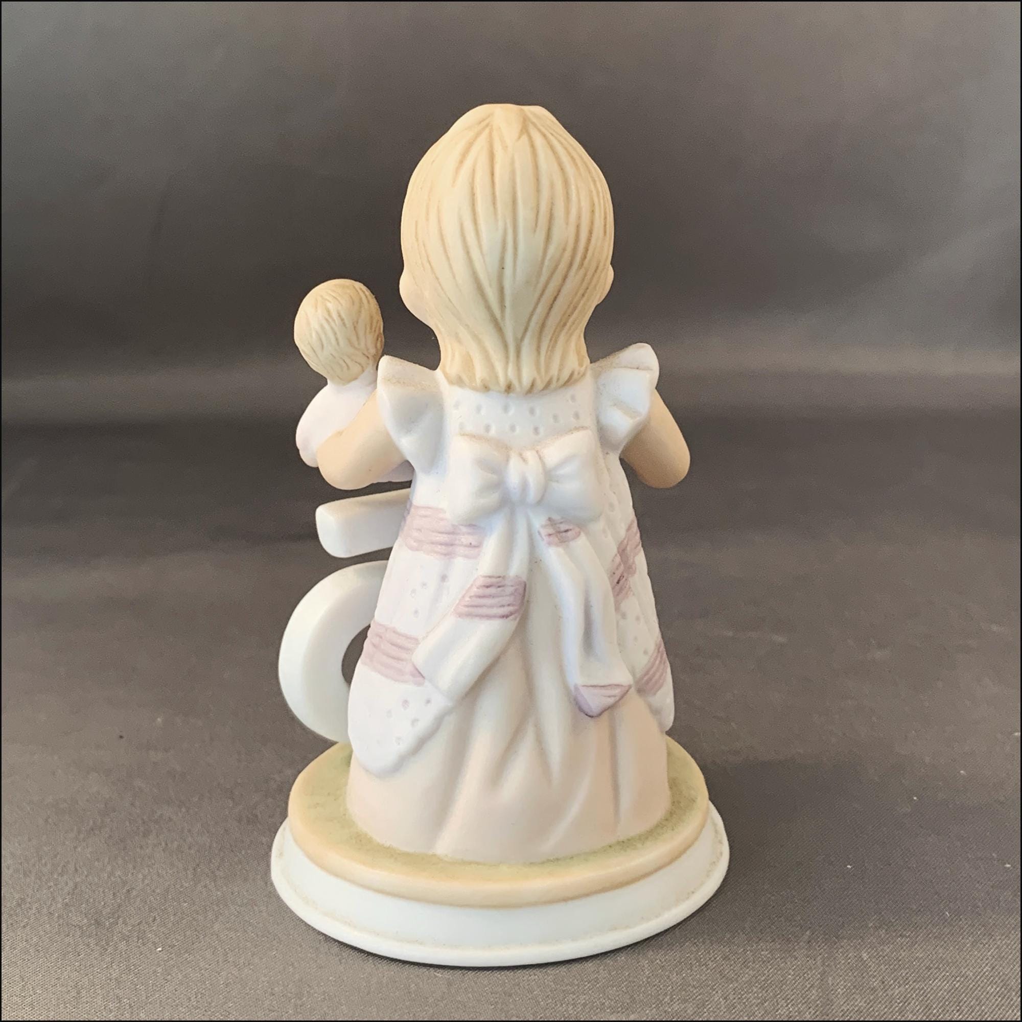 Vintage Lefton Christopher Collection 5th Birthday Girl Figurine - Etsy