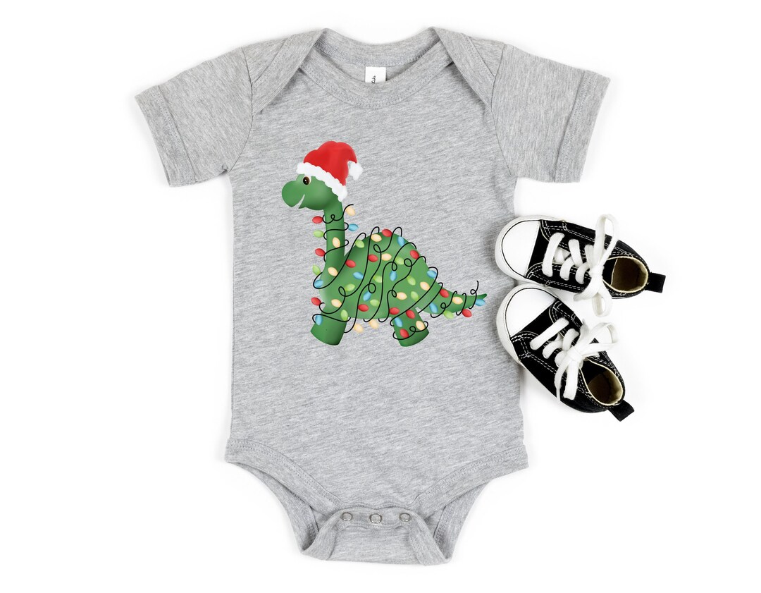 Children's Christmas Bodysuit and Pants Set with Headband