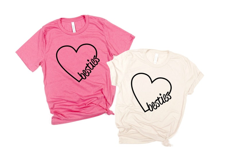Best Friend Shirts for Women Matching BFF Shirts Gift for Etsy