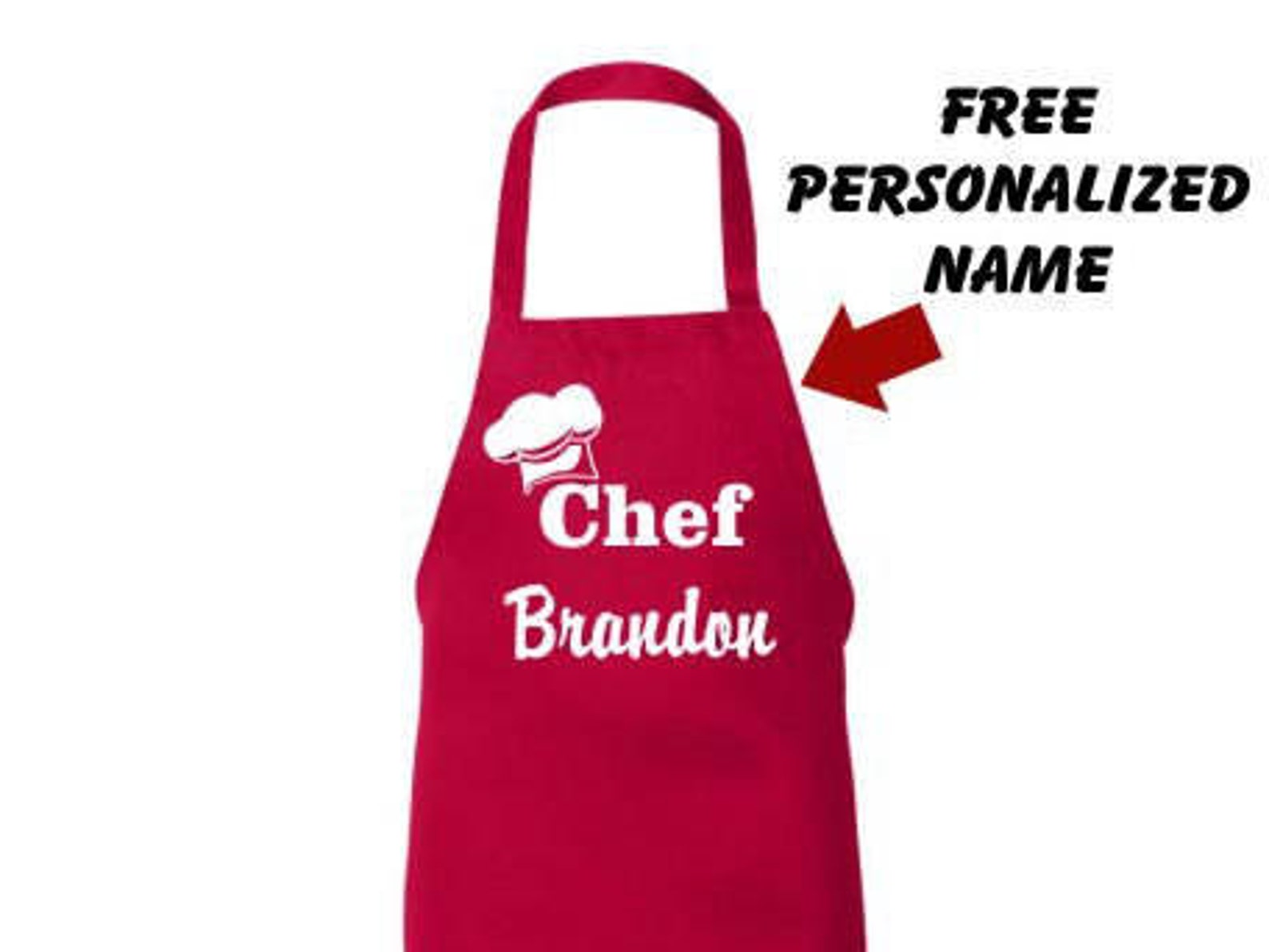 Personalized Apron Custom Apron Mens Apron Chef Apron Etsy