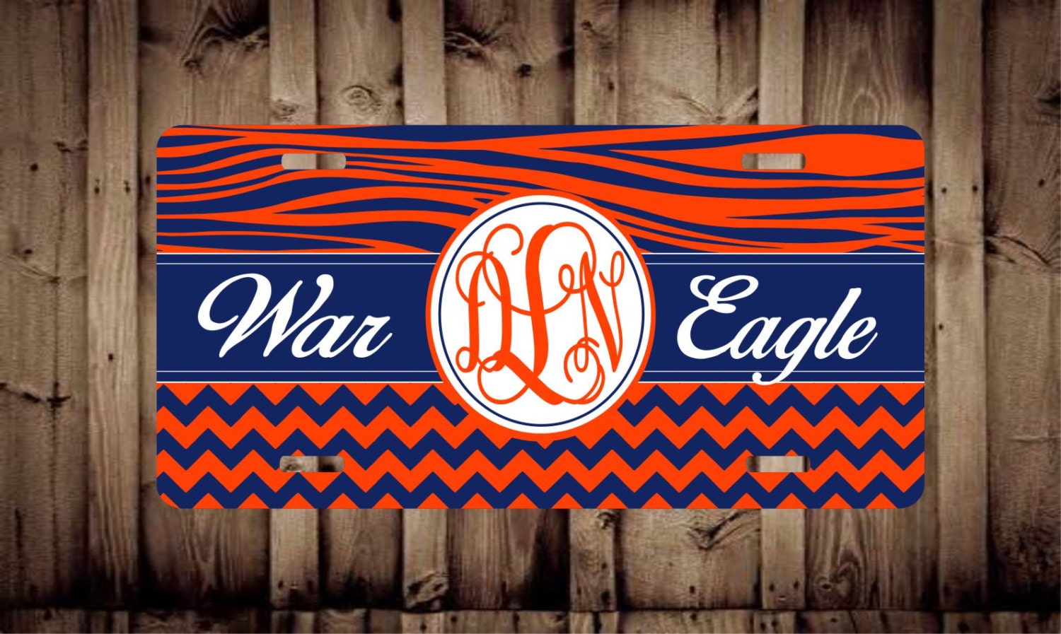 Auburn Tigers Personalized car tag custom license plate | Etsy