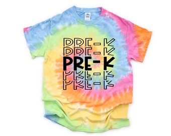 pre tie dye shirts