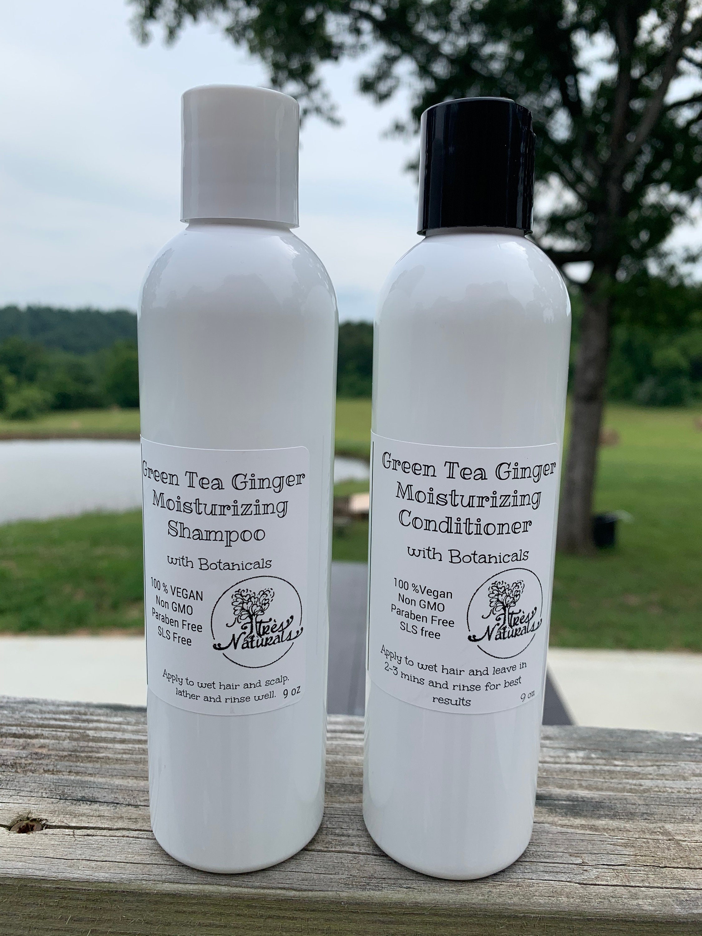 Green Tea Ginger Shampoo and Moisturizing Conditioner - Etsy Australia Green Tea Ginger Shampoo and Moisturizing Conditioner - Etsy Australia