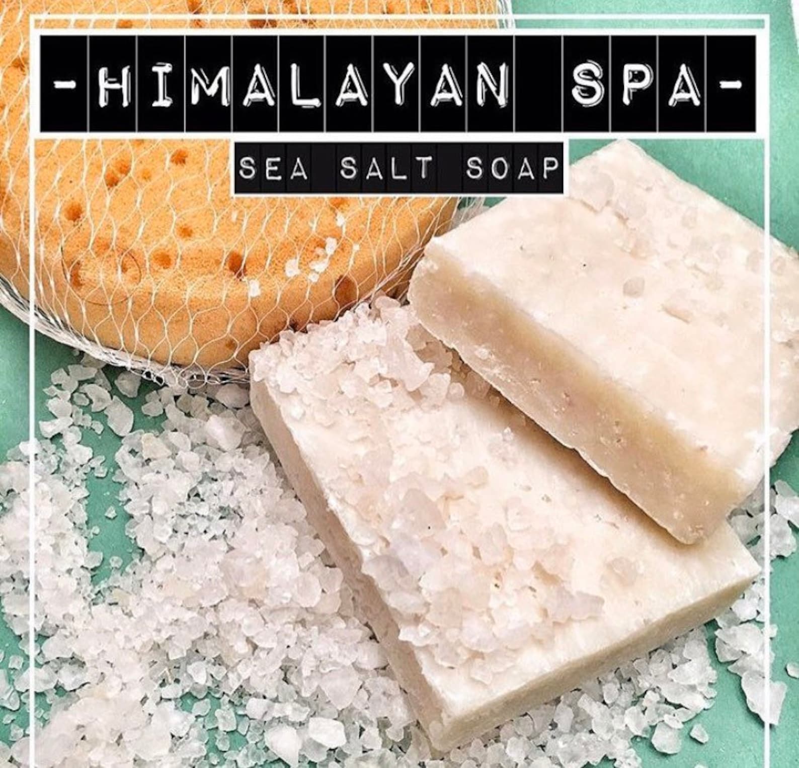 Soap Bars Himalayan Salt Soap Bar 2 Pak Etsy