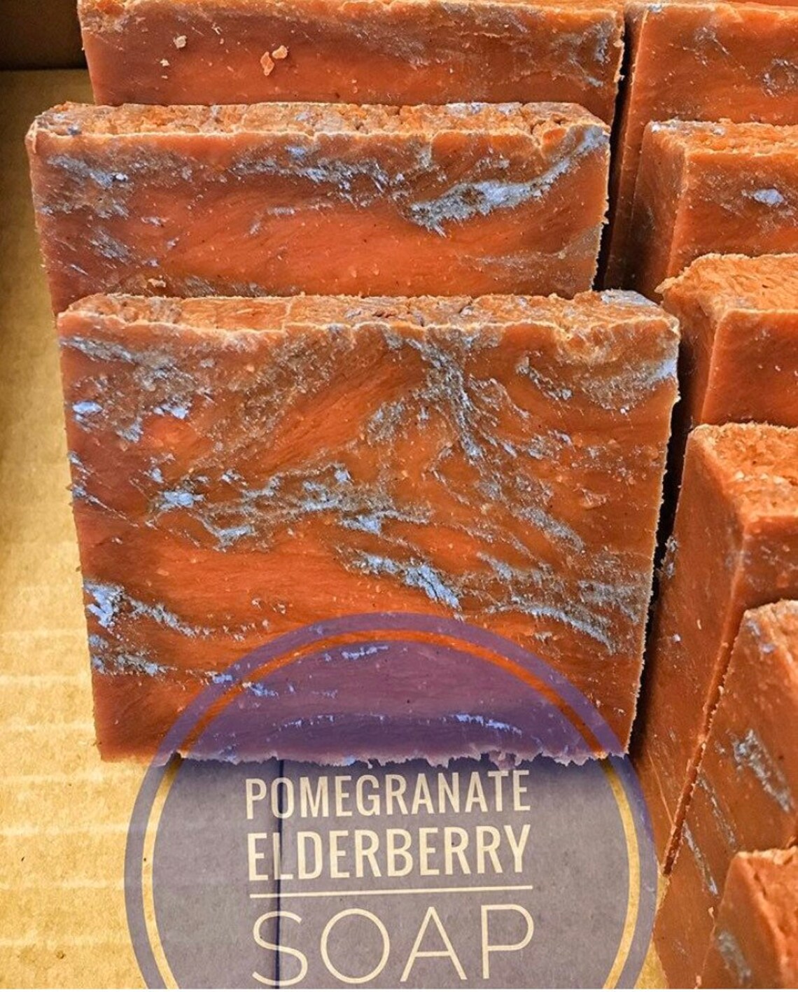 Pomegrante Elderberry Soap 2PAK Etsy