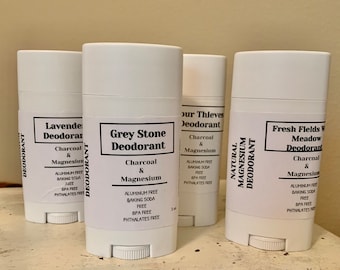 Charcoal Magnesium Deodorant