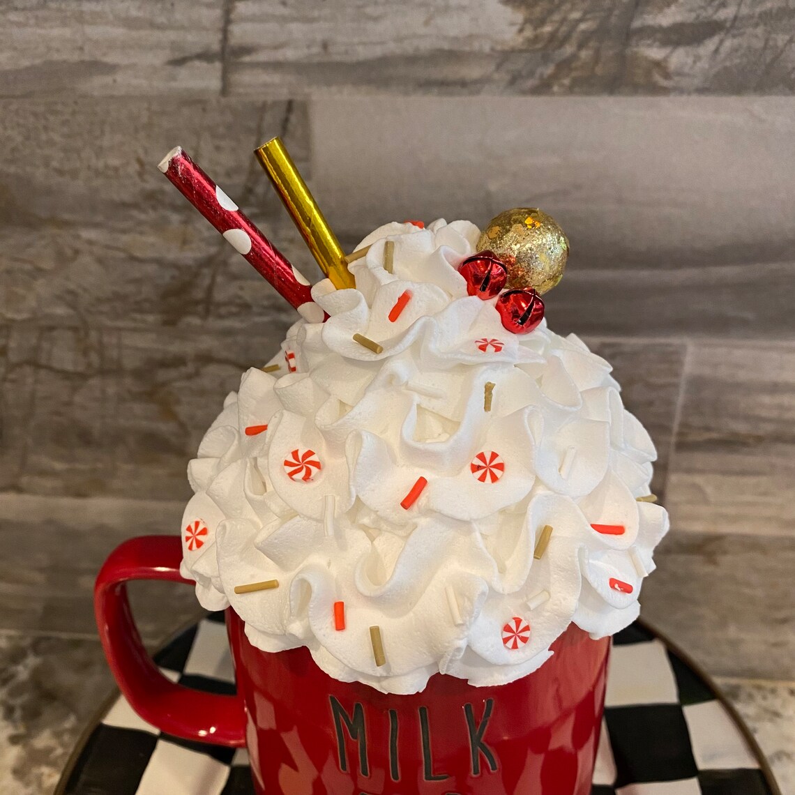 Christmas Holiday Mug Topper Christmas Mug Topper Whipped Etsy