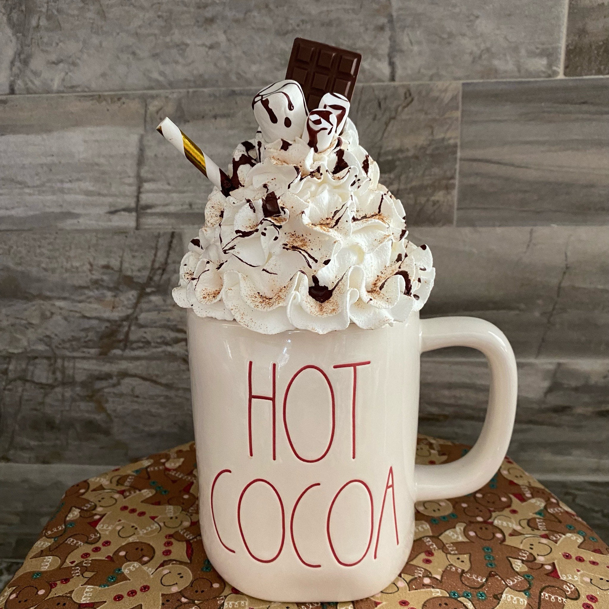 Hot chocolate mug toppers. Place onto your mug of hot chocolate and wait as  they gradually melt to add yummy lusciousness ! Available in…