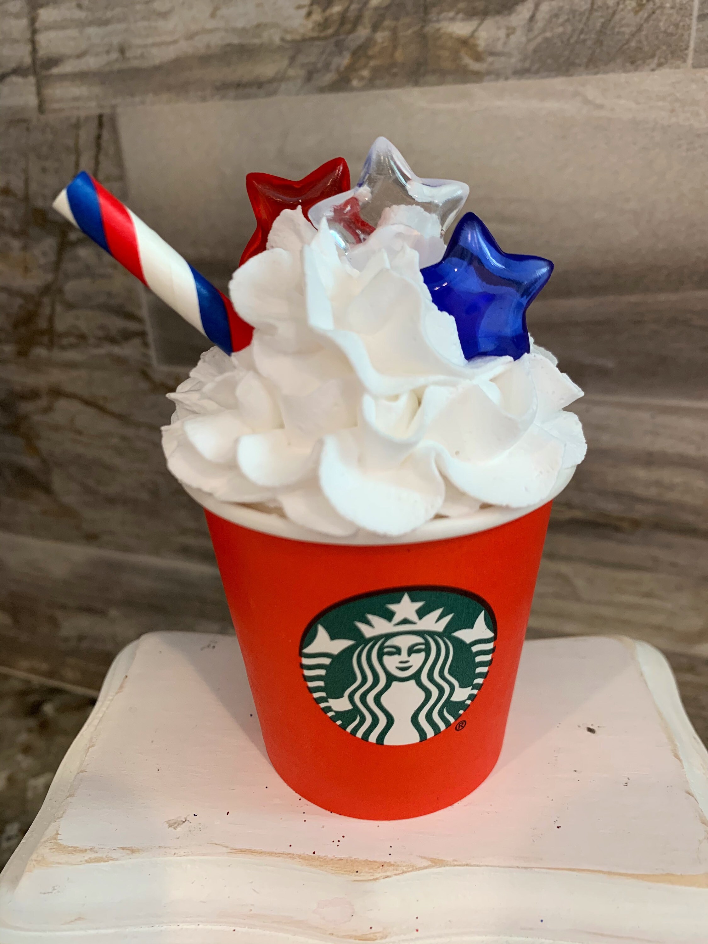 Starbucks Memorial Day Special 2018 Starbucks Mini Cup Parfaits 4th of July or Memorial Day | Etsy