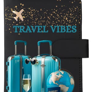 Passport Holder Women Wallet Rfid Blocking Passport Wallet Cover Case Travel Essentials Document Organizer