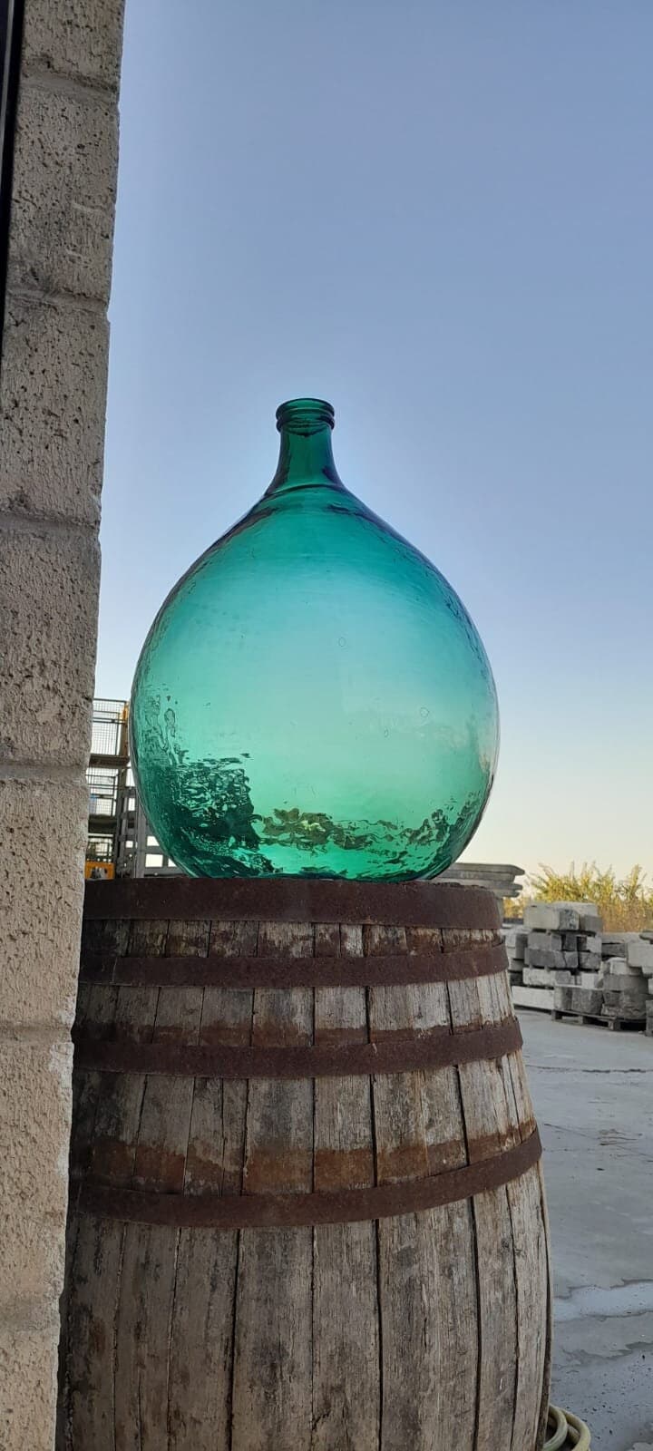 Vintage Bottle Large Green - Etsy Canada