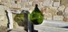Antique Italian blown glass flagon, big bottle, old bottle, antique demijohn, Antique Italian blown glass flagon,big bottle,old glass bottle 