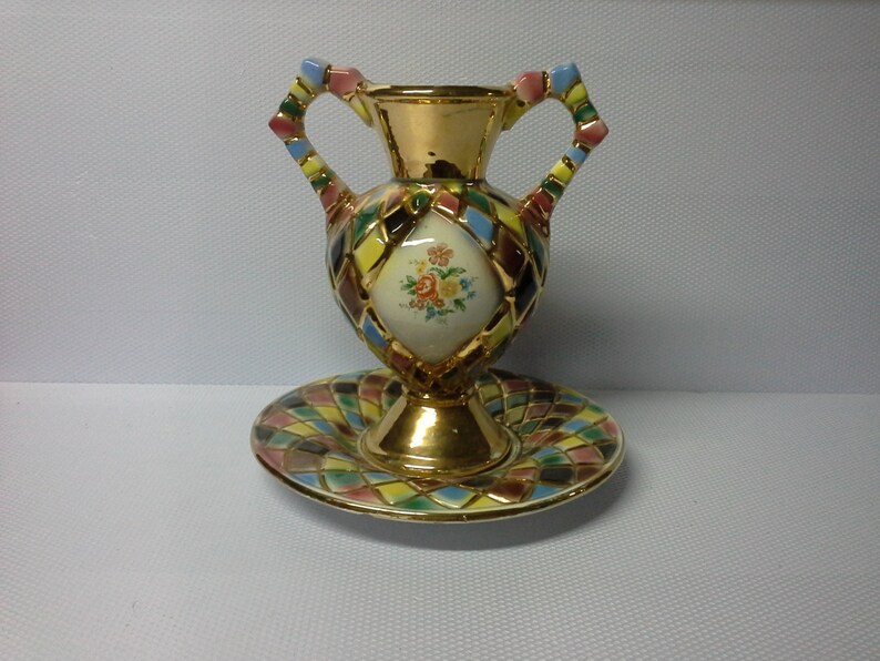 Beautiful antique vase ceramic image 1