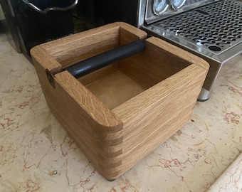 Wooden knock box 10% off
