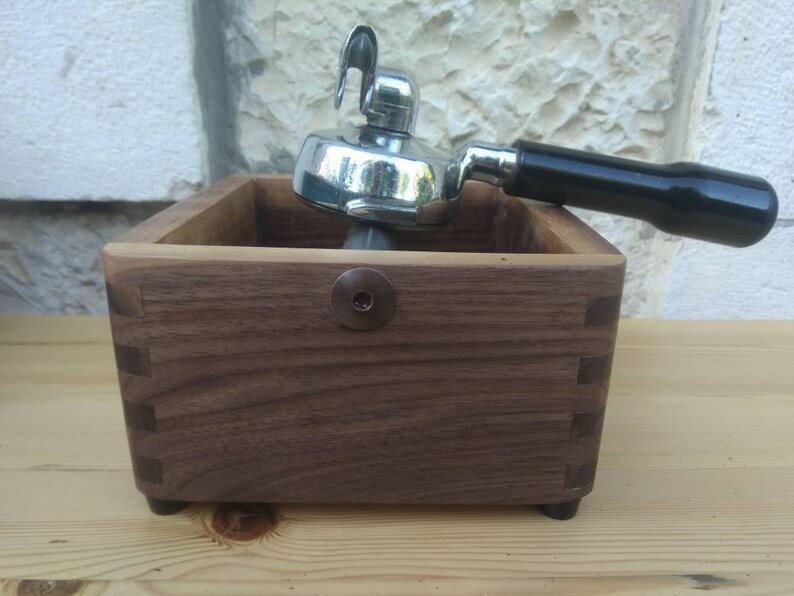 Espresso Knock Box Etsy