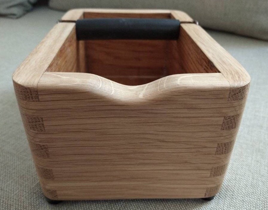 Oak Knock Box - Etsy