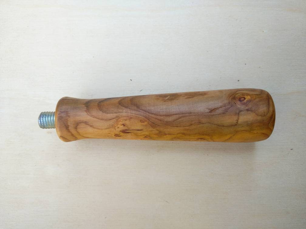 Wooden handle for espresso machine Etsy