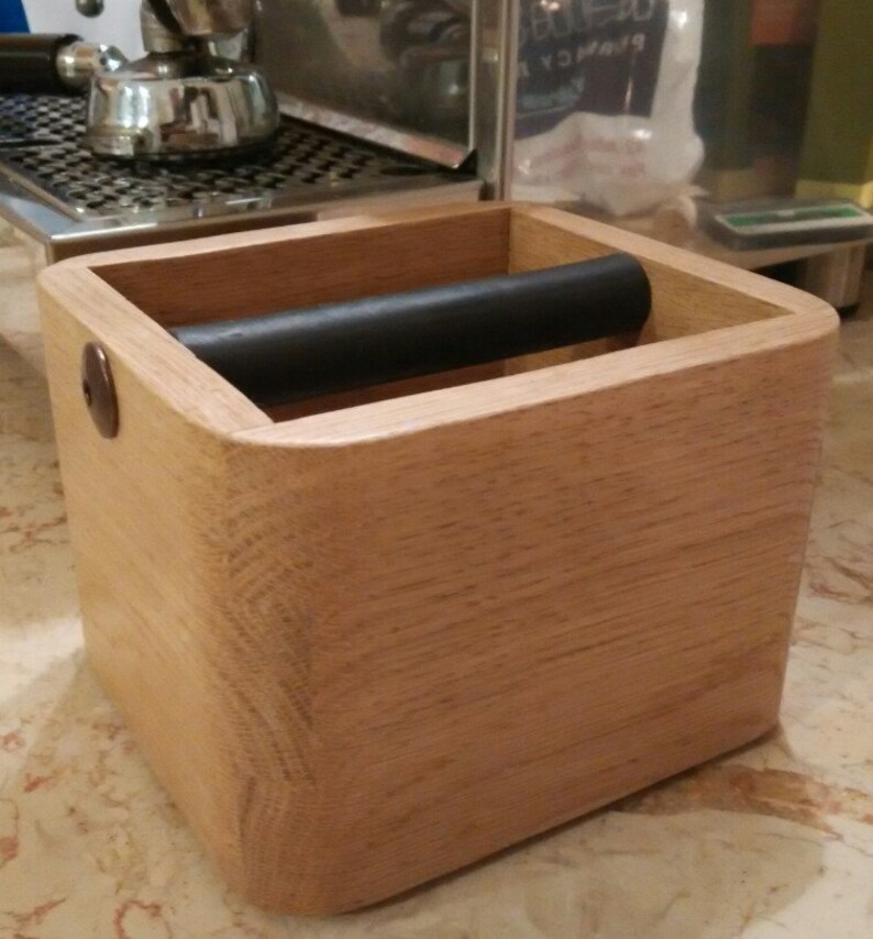 Espresso Knock Box Etsy