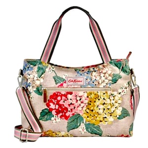 Cath Kidston Floral Carry All Bag - w - Adjustable Shoulder Strap