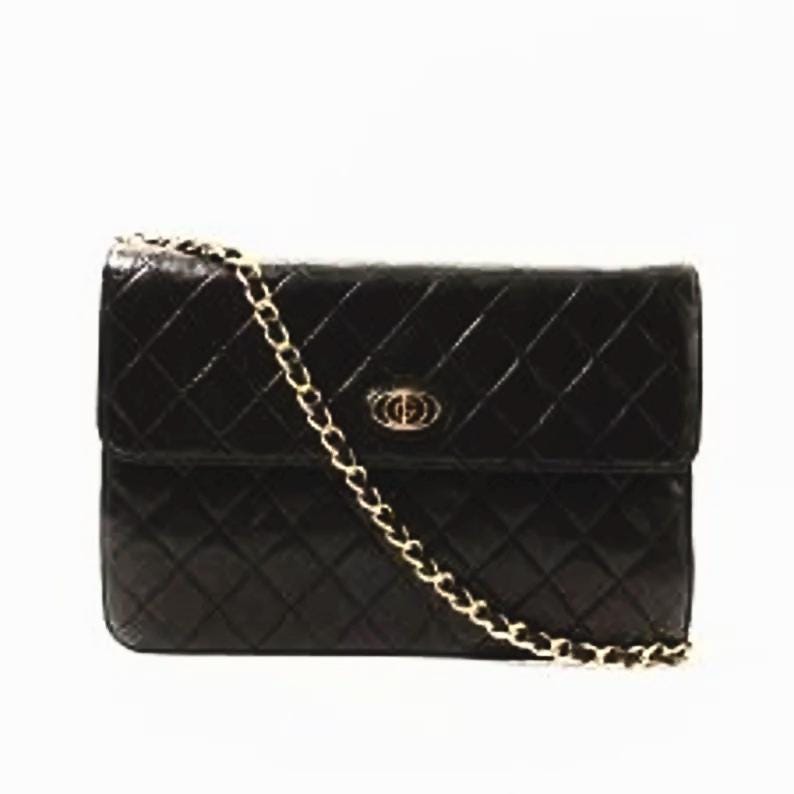gino ferruzziバッグ GINO FERRUZZI VINTAGE LEATHER/Canvas Shoulder Handbag