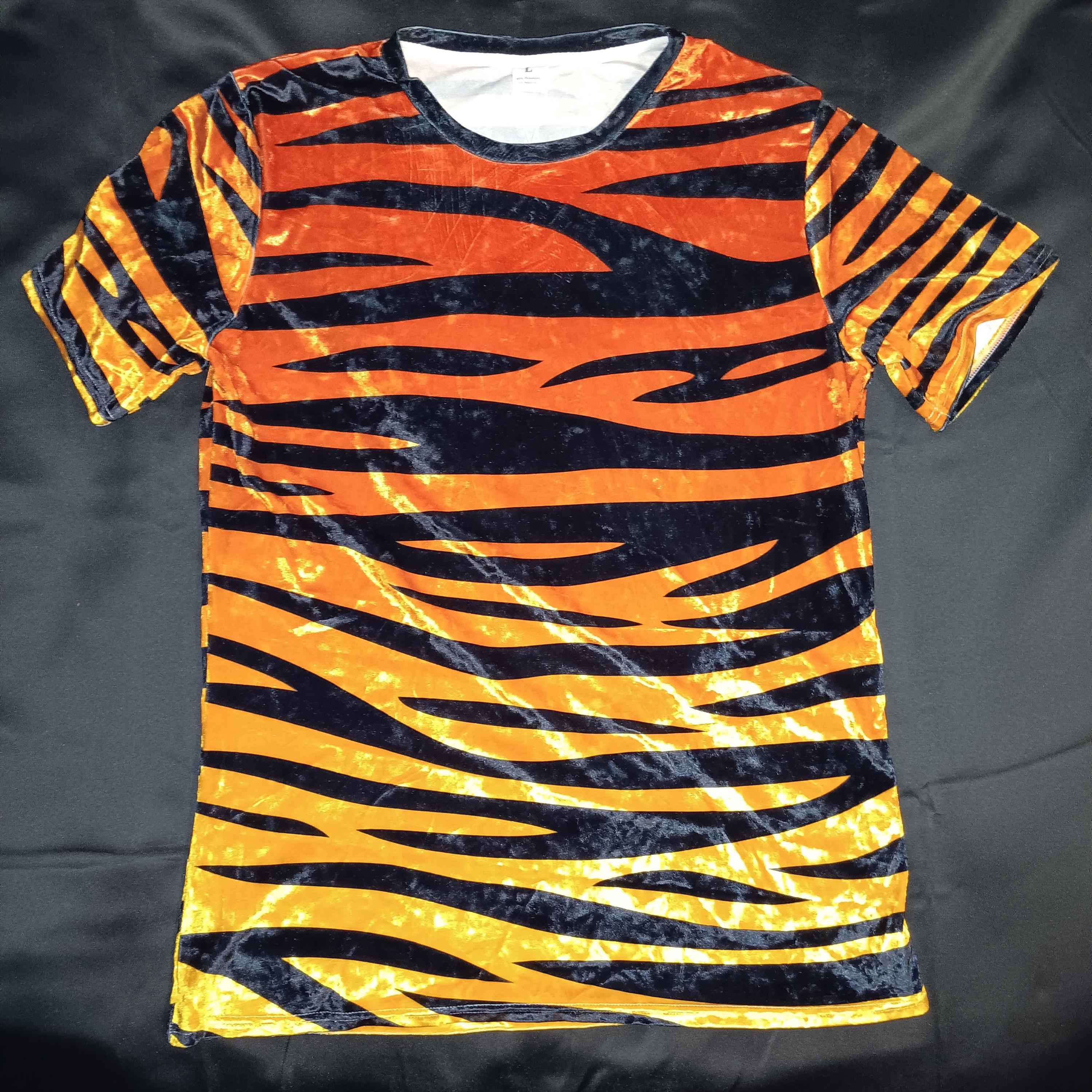 Tiger Stripe Velvet All-over-print Unisex T-shirt - Etsy