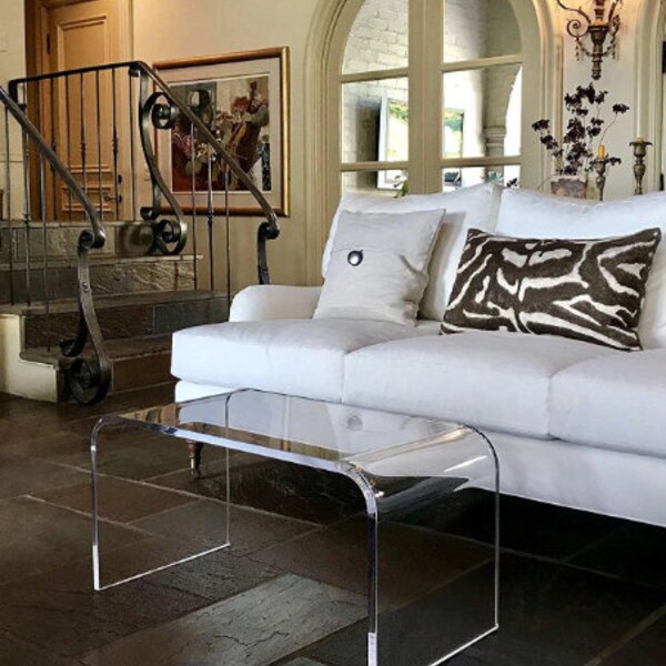 Acrylic Coffee Table Etsy