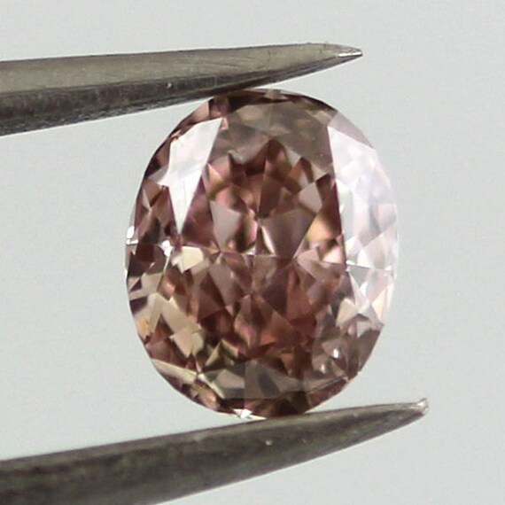 0.52ct Natural Loose Fancy Brown Pink Diamond 100 All Natural