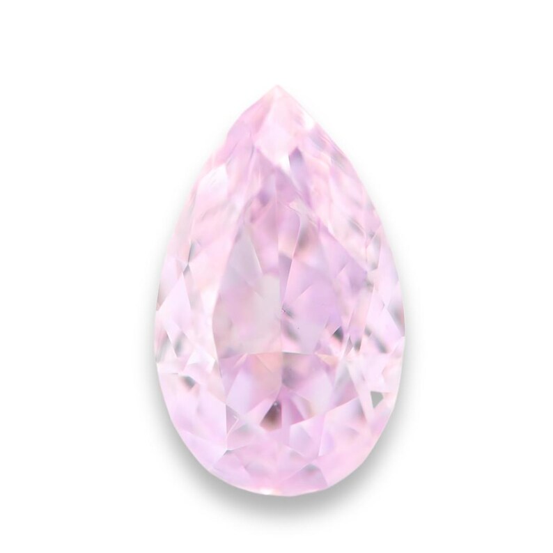 Rare Pure Purple Diamond 0.13ct Natural Loose Fancy Light Purple Color ...