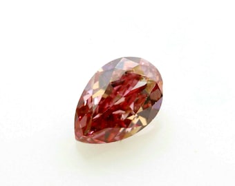Roze Diamant - 0.24ct Argyle 4pp Natural Loose Fancy Vivid Pink Gia Peer Vorm