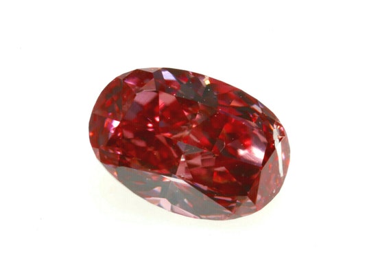 Natural vivid red diamond sale