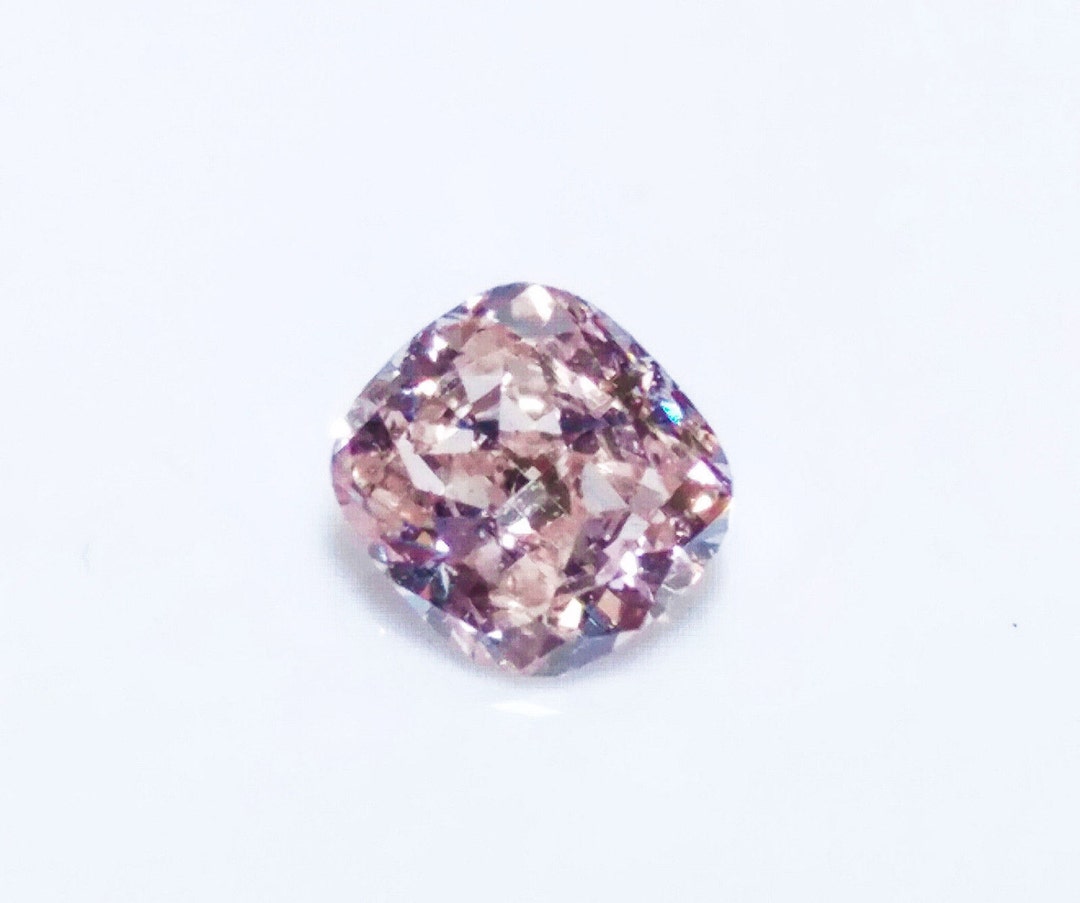 Pink Diamond 0.22ct Natural Loose Fancy Purple Pink Color
