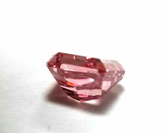 Real 0.30ct Natural Loose Fancy Intense Purple Pink Color Diamond Gia Radian Si1