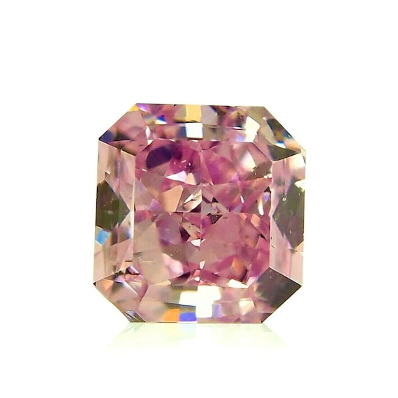 Pink Diamond Natural Loose Fancy Purple Pink Color Diamond Gia  Radiant