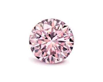 Argyle Diamond 0.18ct Natural Loose Fancy Light Pink 8pr Color Diamond Round Vs2