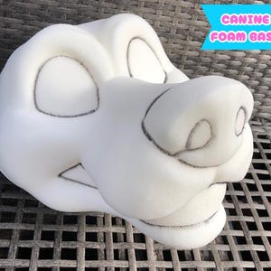 Foam K9 Fursuit Head Base