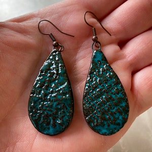 Lightweight Handmade Ceramic Earrings