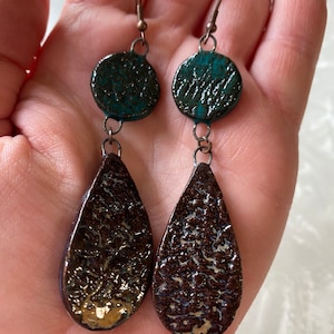Handmade Ceramic Earrings