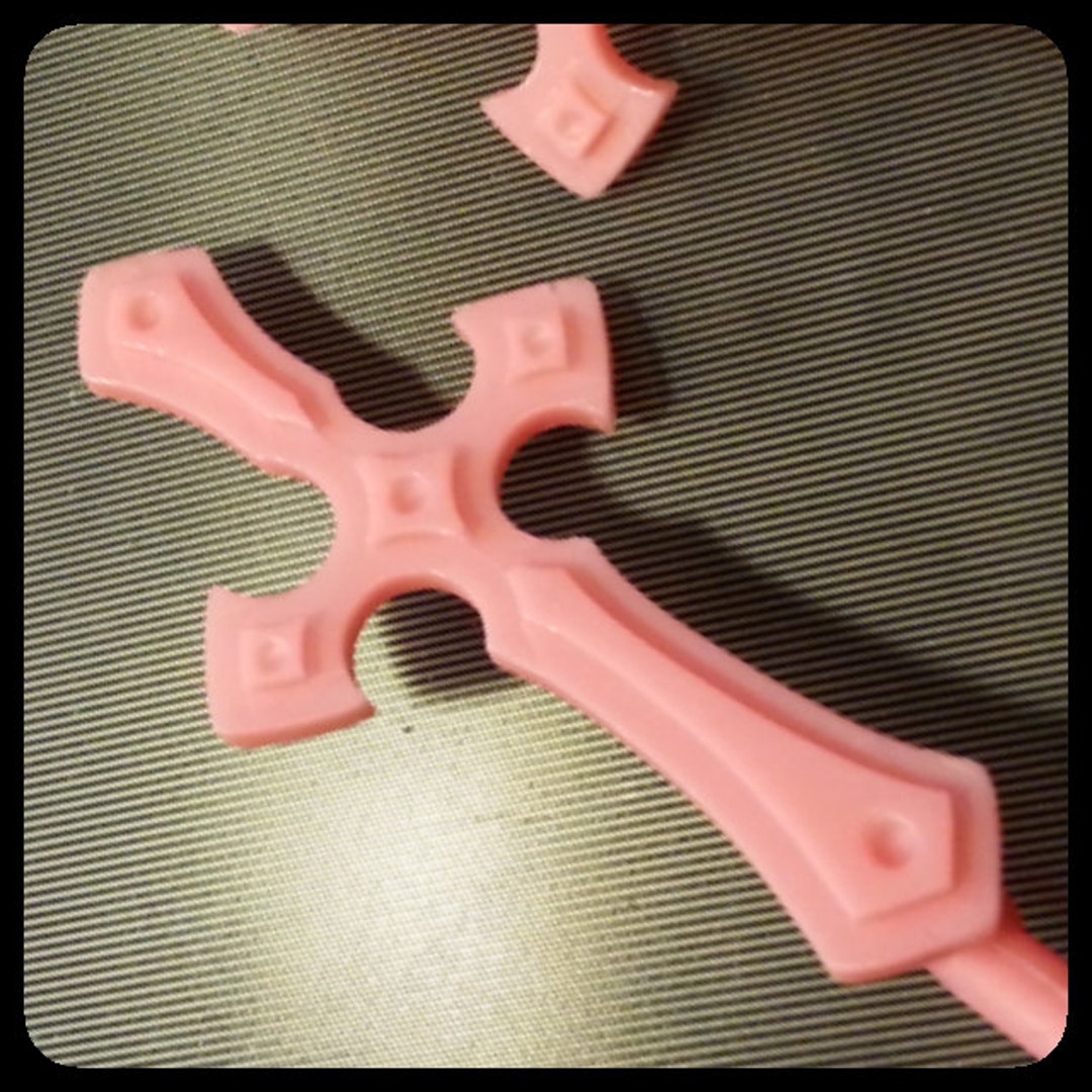 3 Crucifix Wax Patterns for Lost Wax Casting Etsy