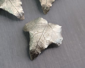 Large ivy component sterling silver