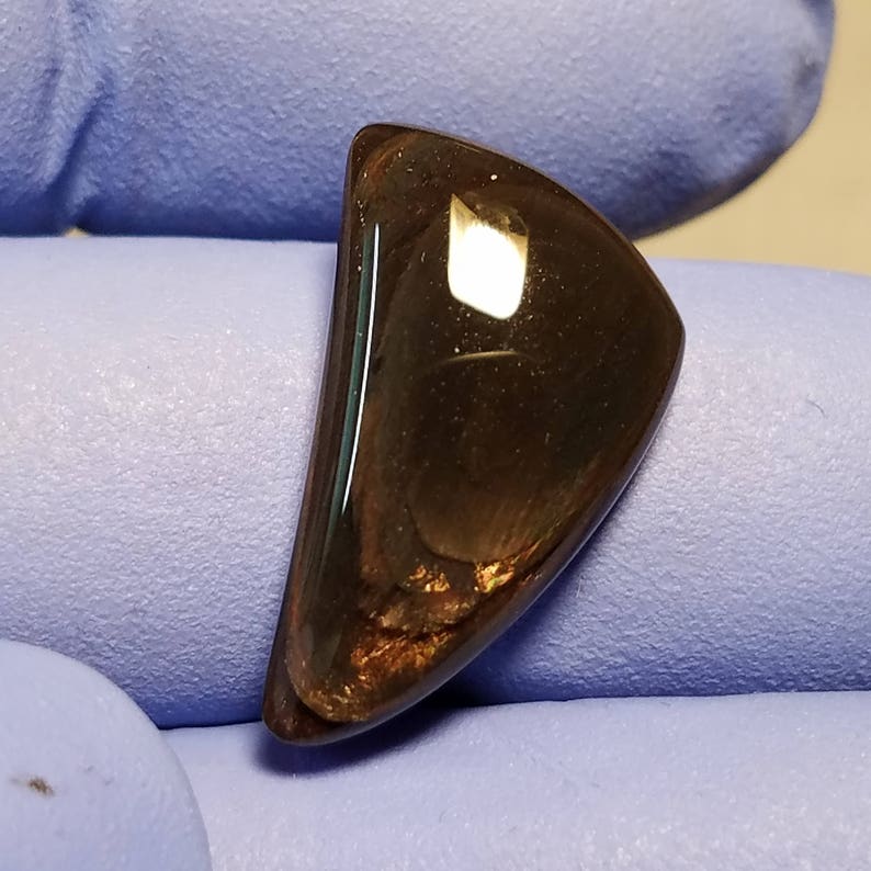 Gold sheen obsidian fire obsidian mix Cabochon